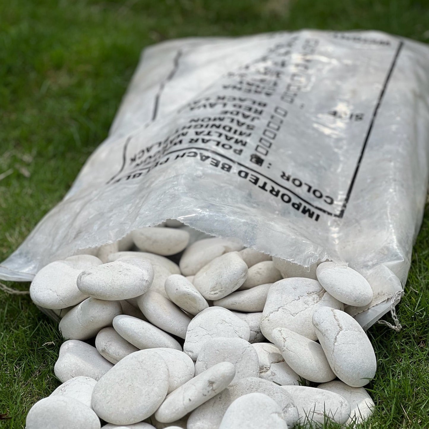 Polar White Beach Pebble
