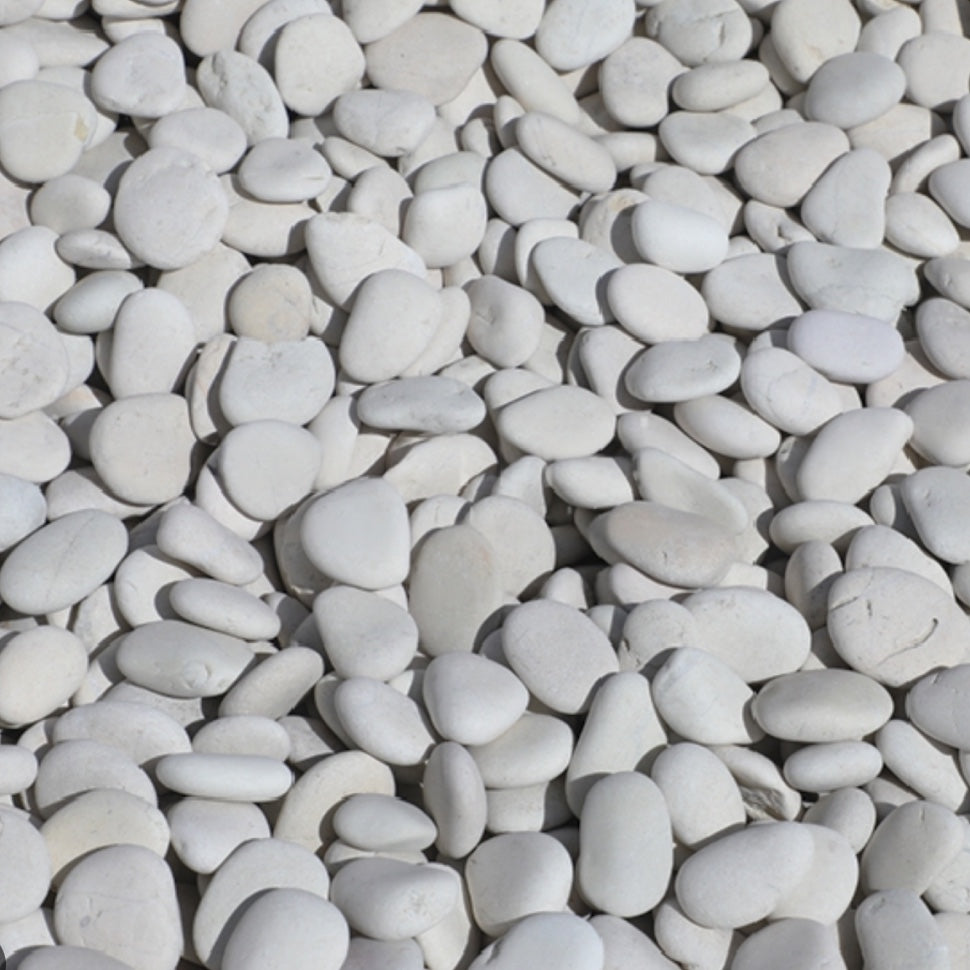 Polar White Beach Pebble